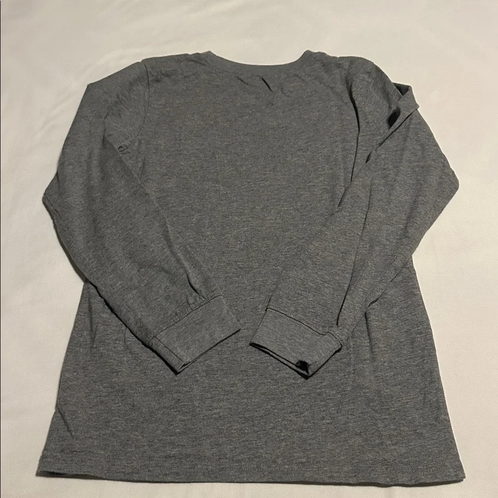 Carter's Gray Long Sleeve Shark Tee